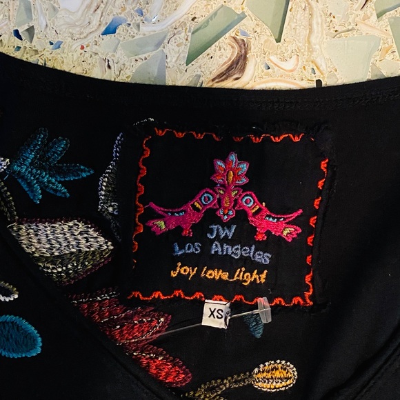 XS Johnny Was Ballet Sleeve Tunic Dress - Picture 2 of 8